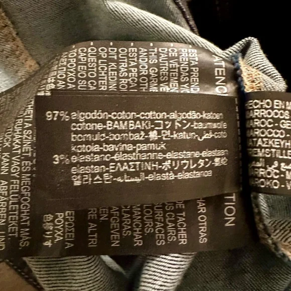 Zara Z1975 Belted Wrap Denim Midi Skirt - Picture 14 of 14